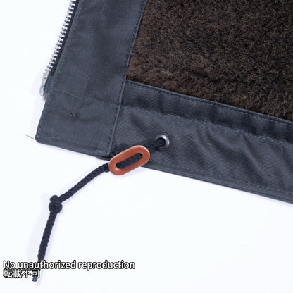 オイルドウィップコードN-1タイプデッキジャケット／ブラック