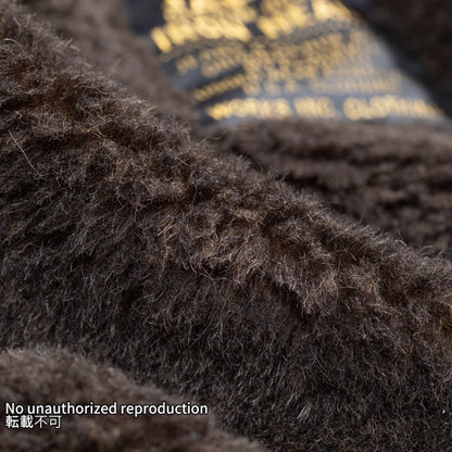 オイルドウィップコードN-1タイプデッキジャケット／ブラック