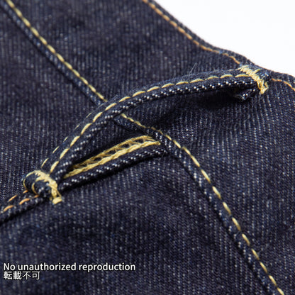 14ozセルビッチスリムテーパード／インディゴ