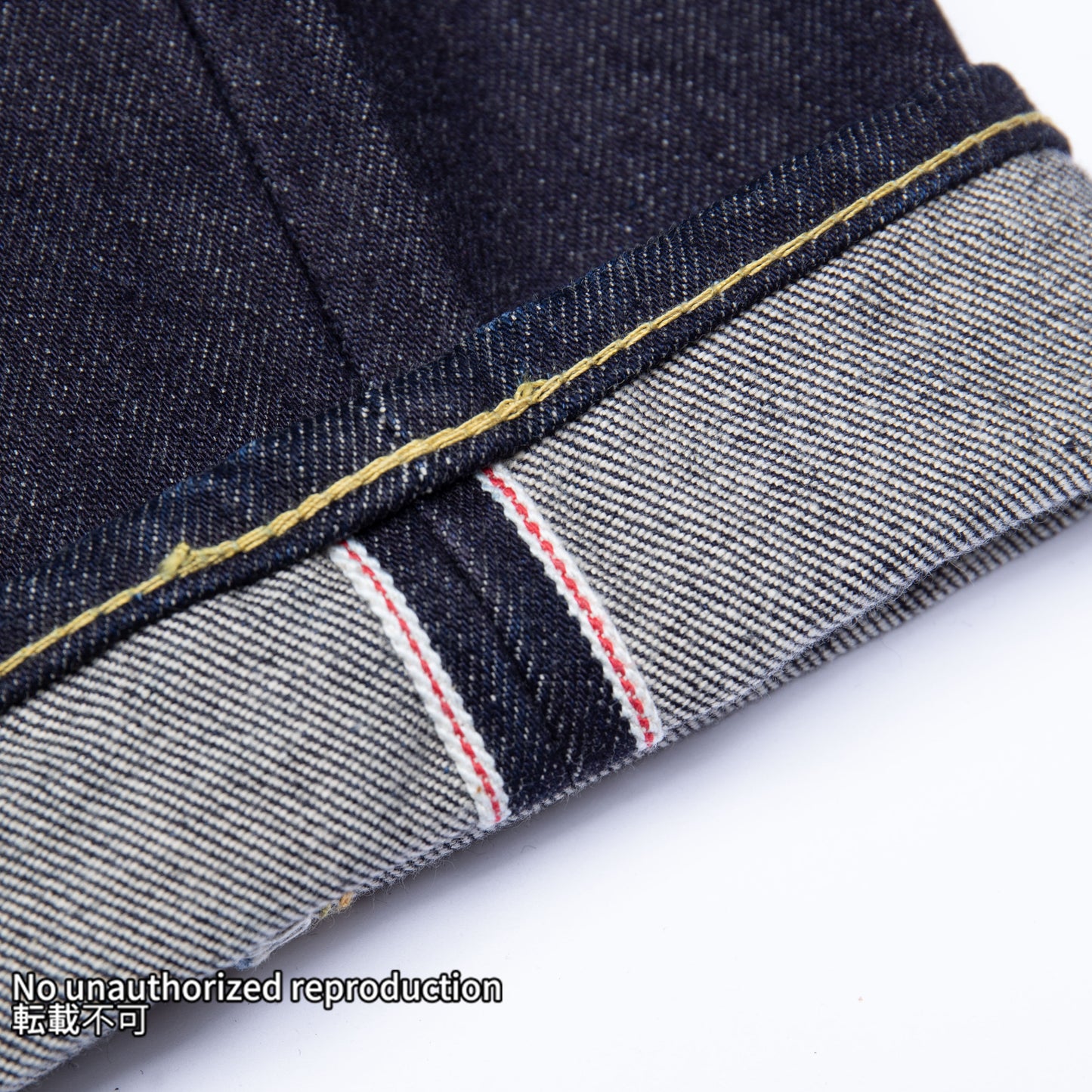 14ozセルビッチスリムテーパード／インディゴ