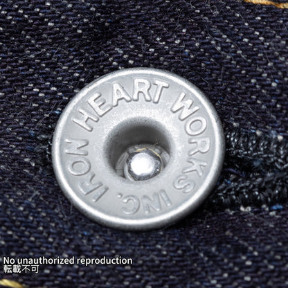 14ozセルビッチスリムテーパード／インディゴ