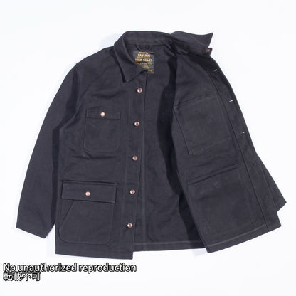 パラフィンダックチョアジャケット／ブラック