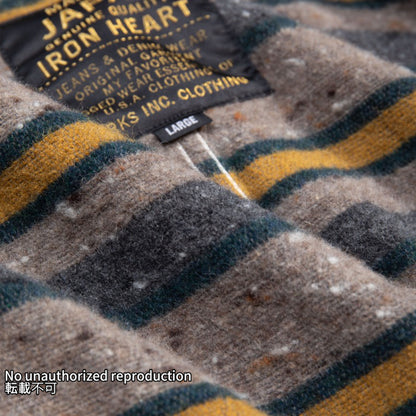 裏地付きデニムチョアジャケット／インディゴ