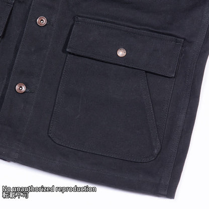 パラフィンダックチョアジャケット／ブラック