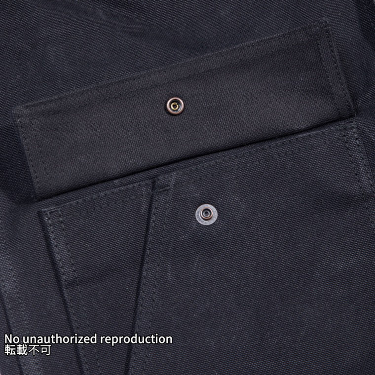 パラフィンダックチョアジャケット／ブラック