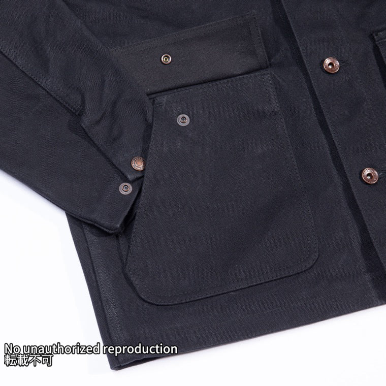 パラフィンダックチョアジャケット／ブラック