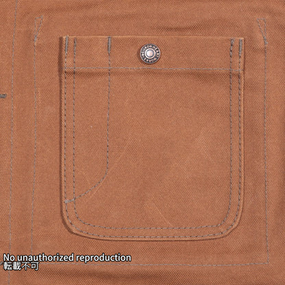 パラフィンダックチョアジャケット／ブラウン