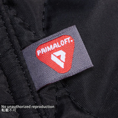 プリマロフト®キルトライダースジャケット／ブラック