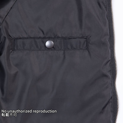 プリマロフト®キルトライダースジャケット／ブラック