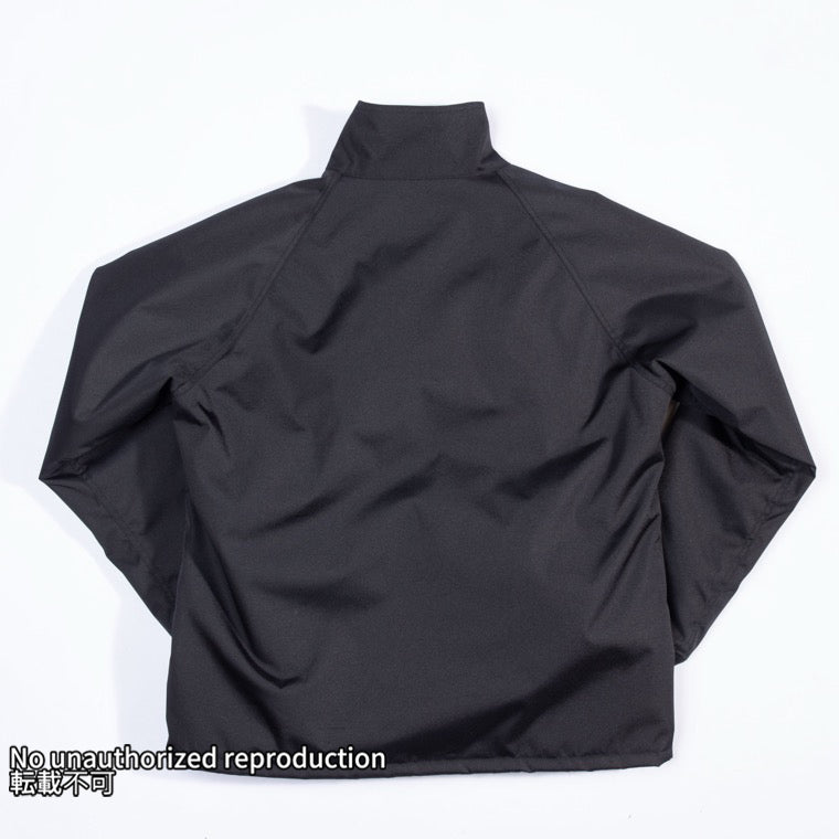 アクリルボア裏地コーデュラウィンドブレーカー／ブラック