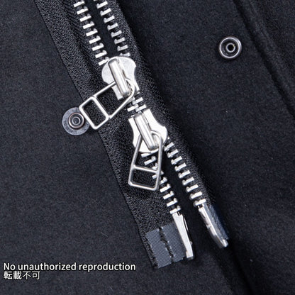 【IHM-49】メルトンウールM-65タイプジャケット／ブラック