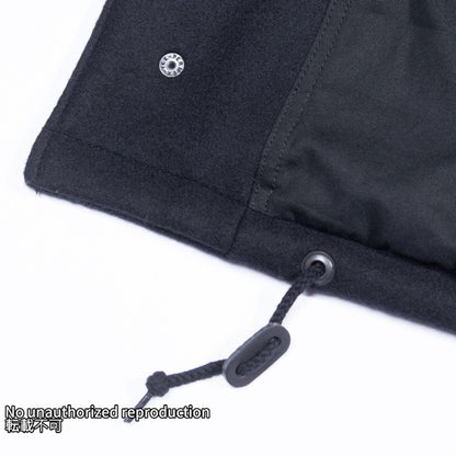 【IHM-49】メルトンウールM-65タイプジャケット／ブラック