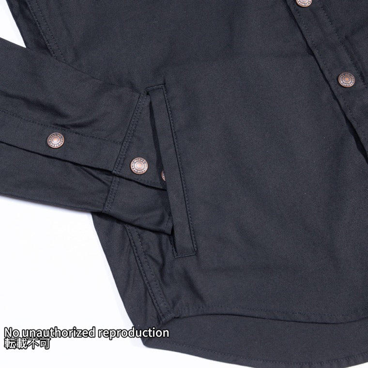 ミリタリーコードC.P.Oシャツ／ブラック