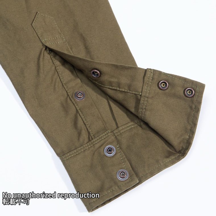 ミリタリーコードC.P.Oシャツ／オリーブ