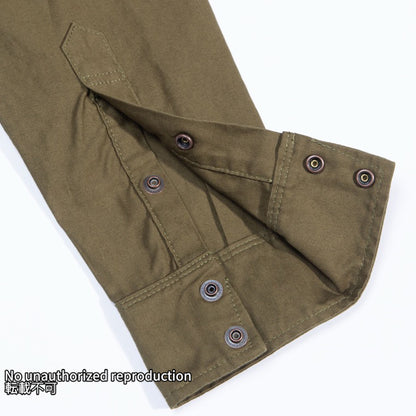 ミリタリーコードC.P.Oシャツ／オリーブ