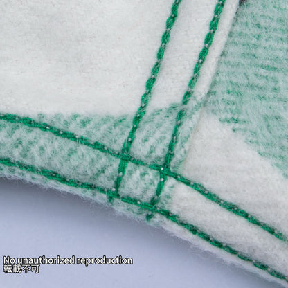 UHFヴィンテージチェックウエスタンシャツ／グリーン