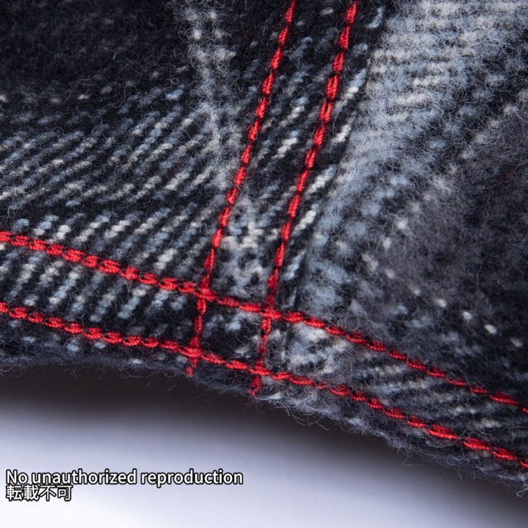 ウルトラヘビーライダースフランネルオンブレーチェック／ブラック