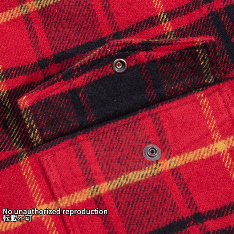 ウルトラヘビーライダースフランネルクラシックチェック／レッド