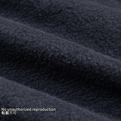 ヘビースウェットジップアップパーカー／ブラック