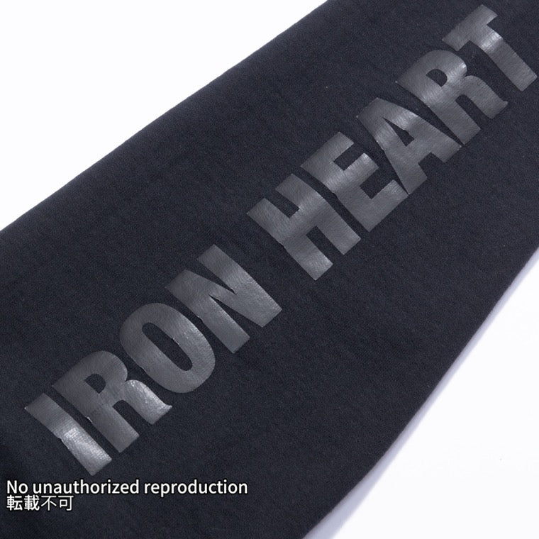 ヘビースウェットジップアップパーカー／ブラック