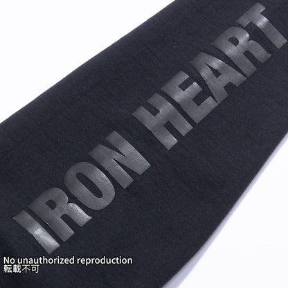 ヘビースウェットジップアップパーカー／ブラック