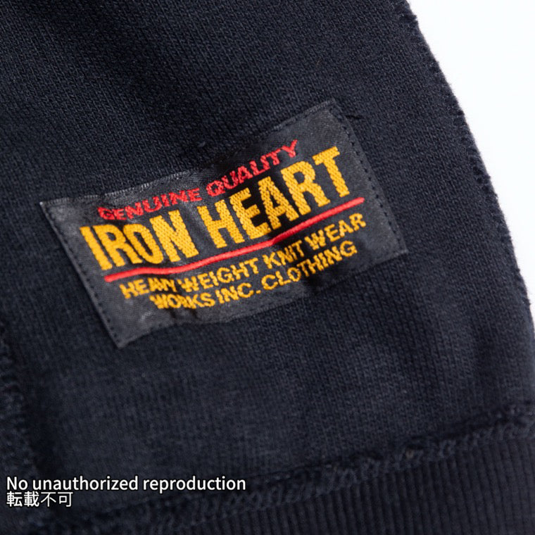 IRONHEART ⭐︎スエットジャケット⭐︎ブラック⭐︎サイズL アイアンハート コーチジャケット ブラック IRON HEART