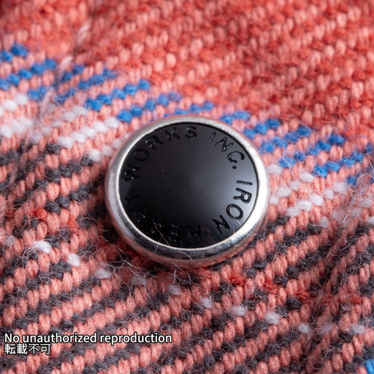 UHFアメリカンチェックウエスタンシャツ／レッド