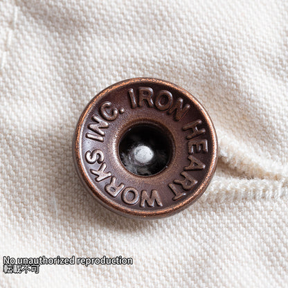 オーガニックコットンダックチョアジャケット／アイボリー