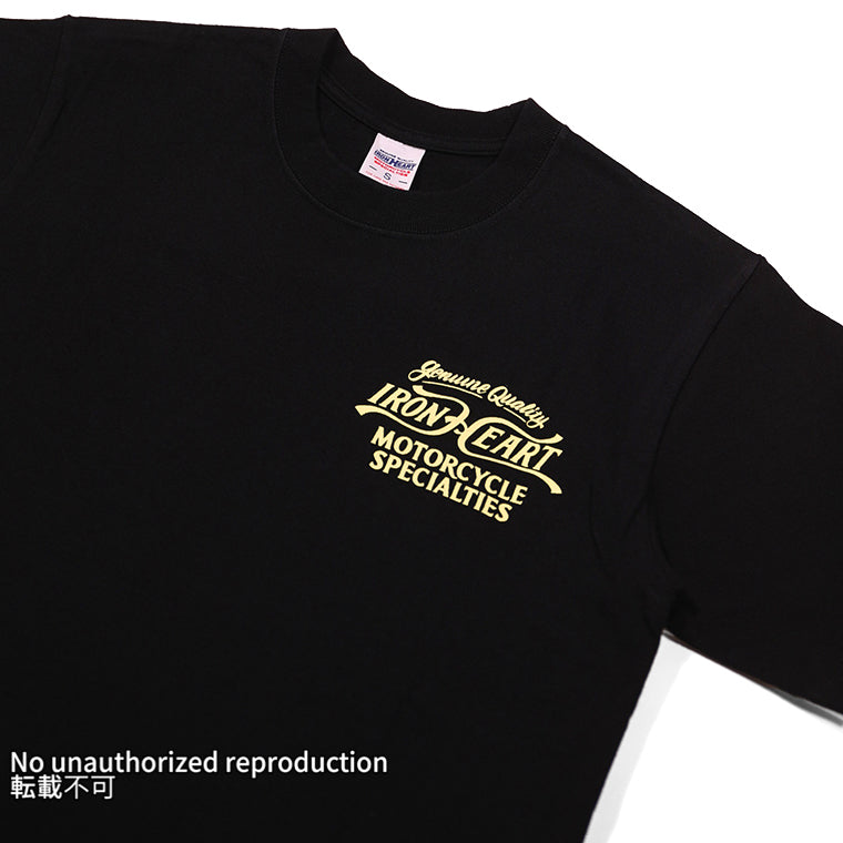 流血ブリザード 殺害塩化ビニール コラボ 殺血 Tシャツ 新品 未開封 完売品 7.5ozヘビーボディプリントTシャツ(バイクロゴ柄)／ホワイト