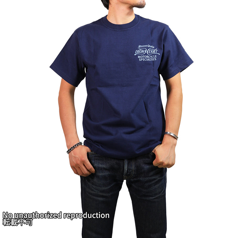 7.5ozヘビーボディプリントTシャツ(MotorcycleSpecialties柄