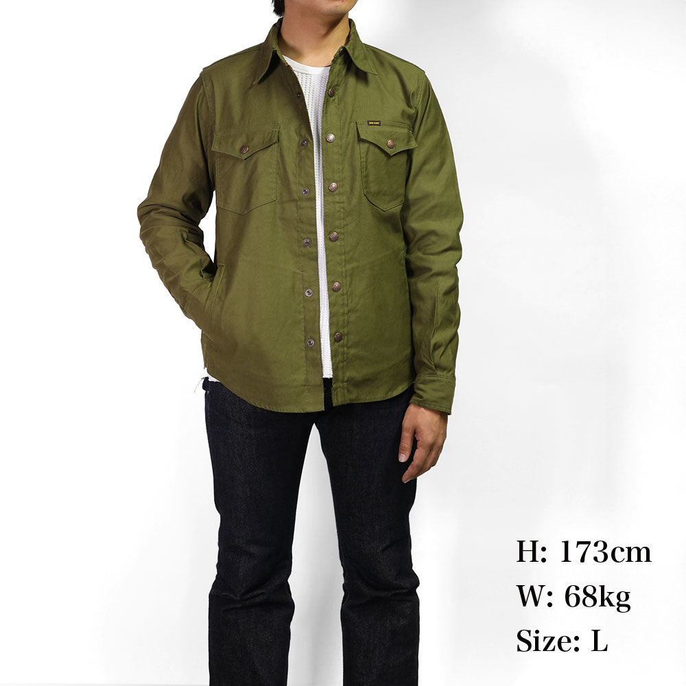 ミリタリーコードC.P.Oシャツ／オリーブ