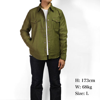 ミリタリーコードC.P.Oシャツ／オリーブ