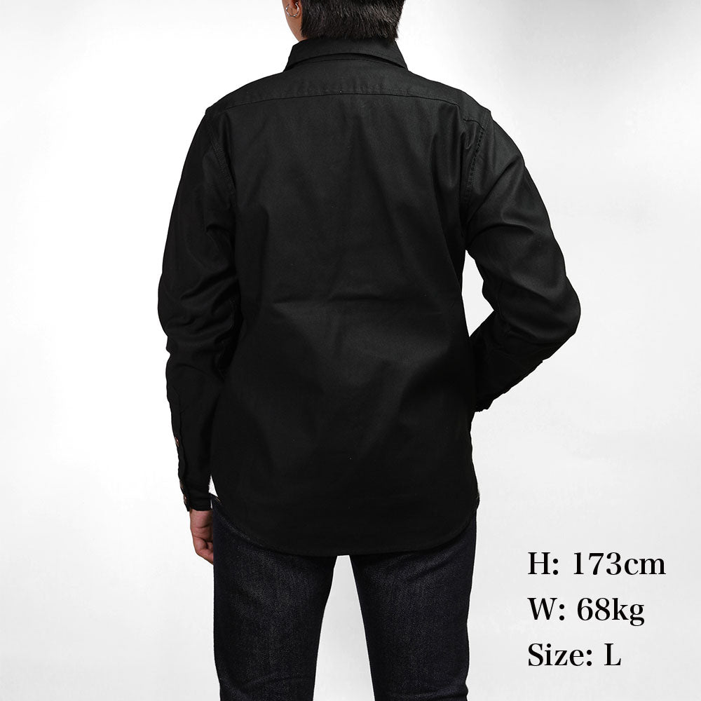 ミリタリーコードC.P.Oシャツ／ブラック