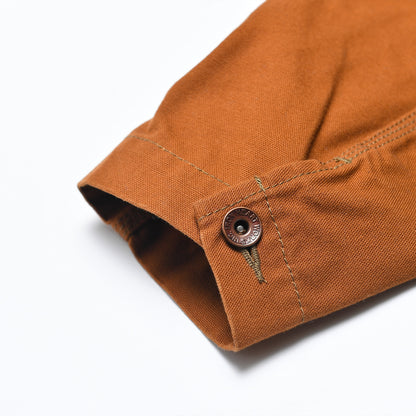 【IHJ-159】ダックカラーレスチョアジャケット／ブラウン