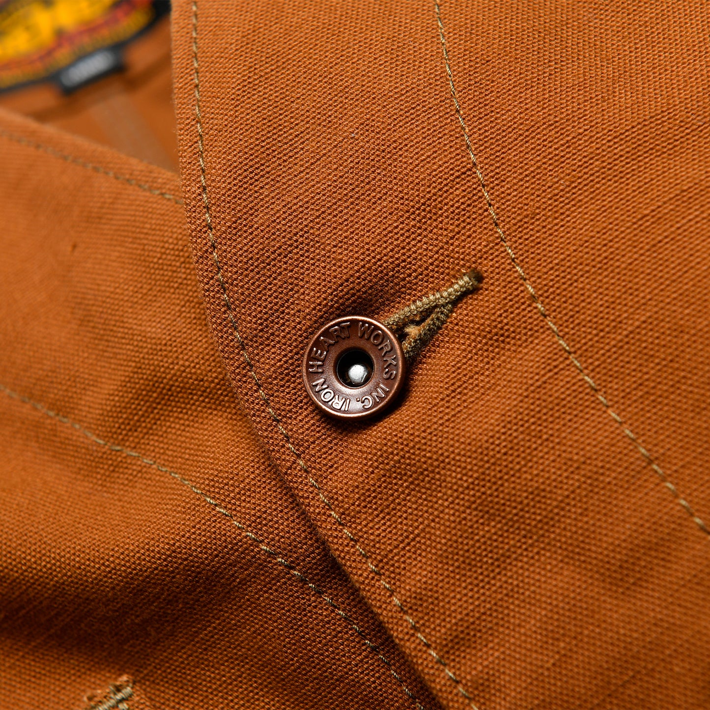 【IHJ-159】ダックカラーレスチョアジャケット／ブラウン