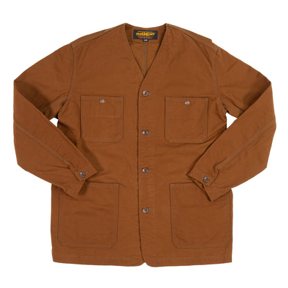 【IHJ-159】ダックカラーレスチョアジャケット／ブラウン