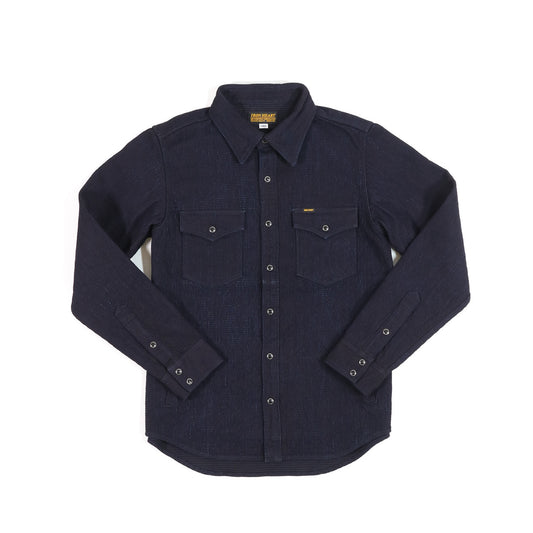 【IHSH-437】インディゴドビークロスC.P.Oシャツ／インディゴ