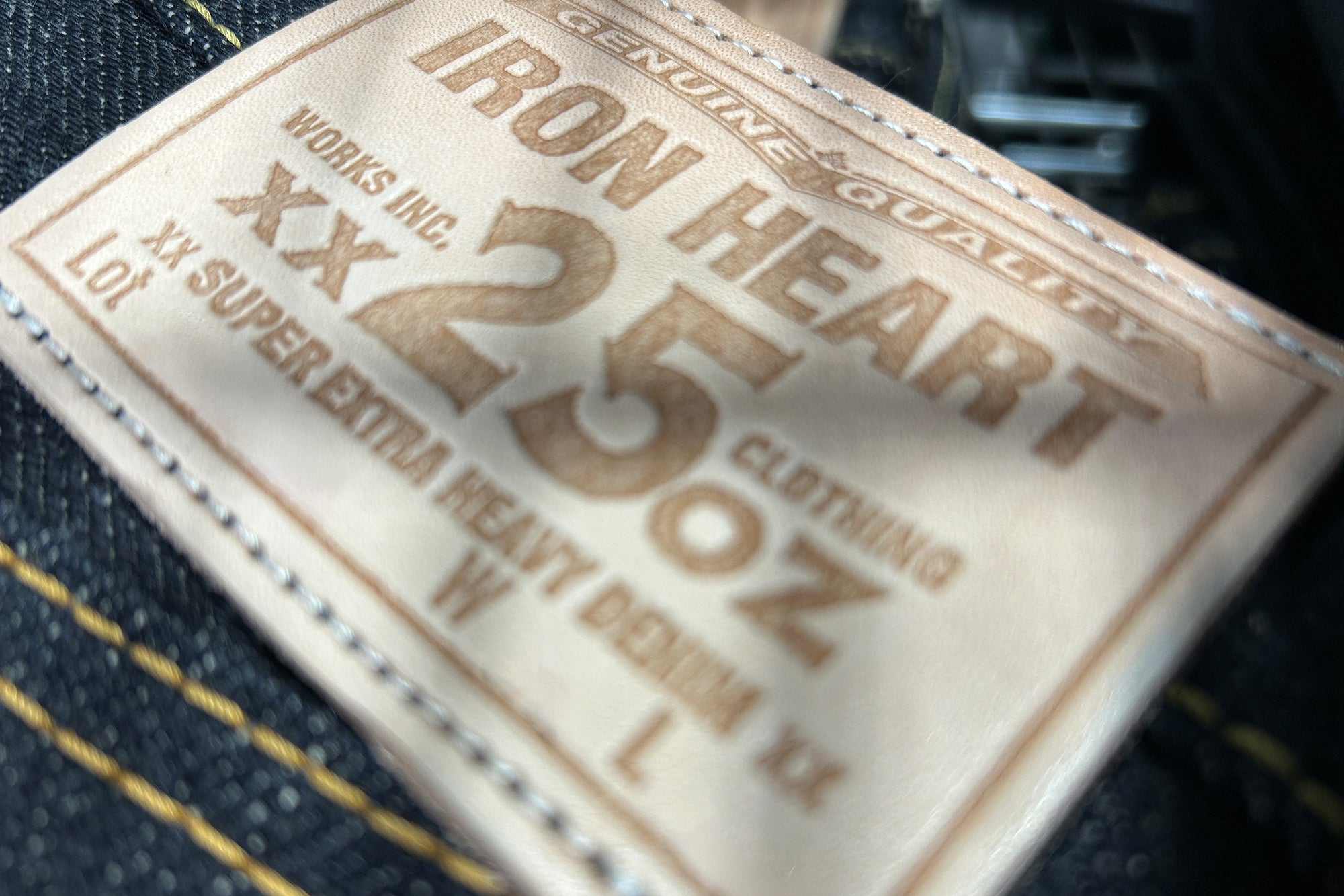25ozセルビッチデニム