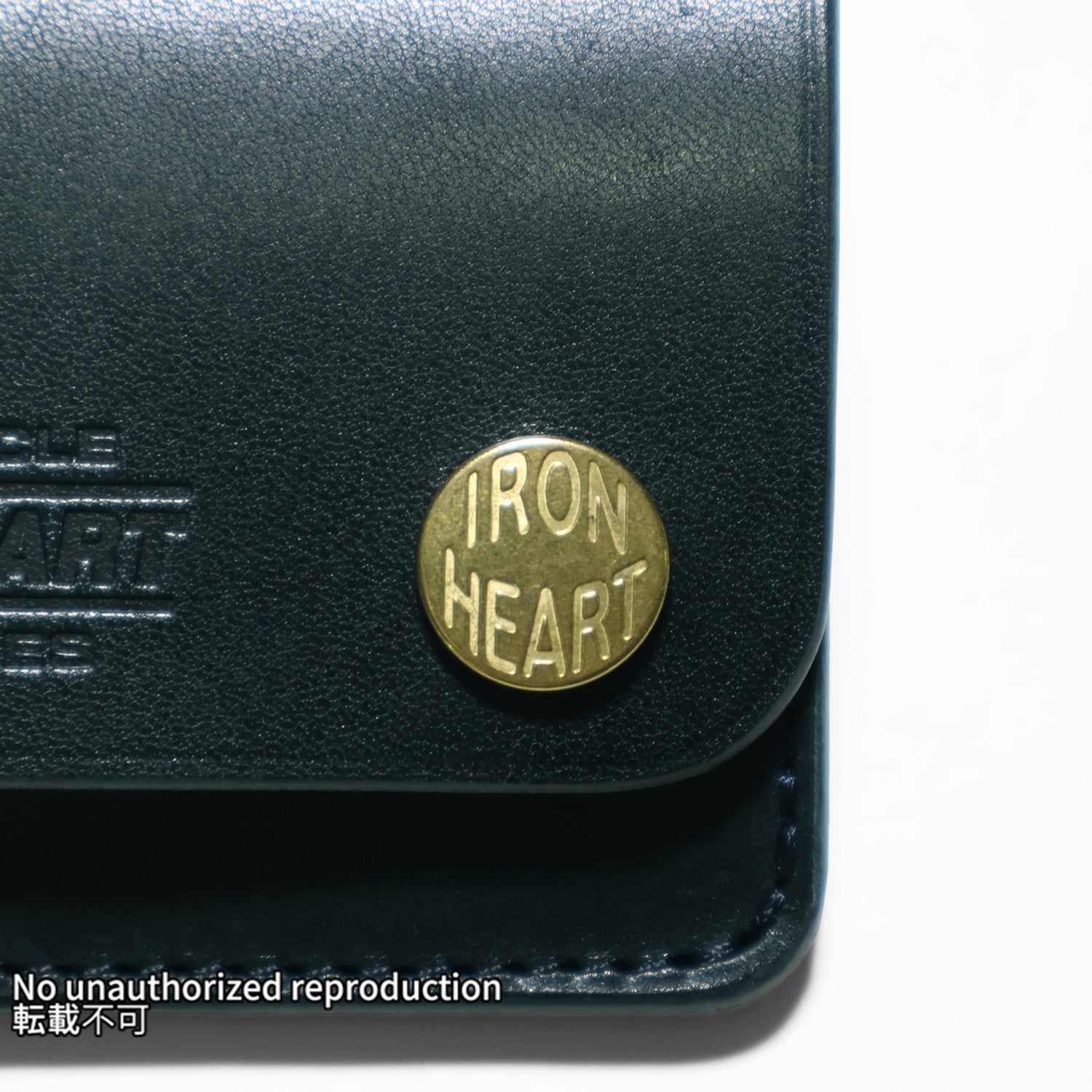 栃木レザー ミニトラッカーウォレット（グリーン） – IRON HEART
