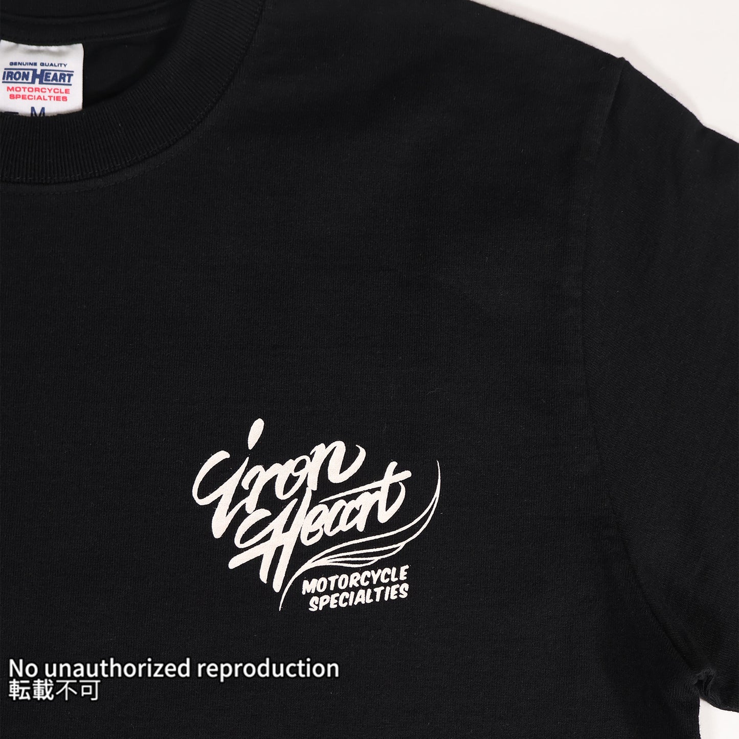 7.5ozヘビーボディプリントTシャツ(オンラインストア限定)／ブラック