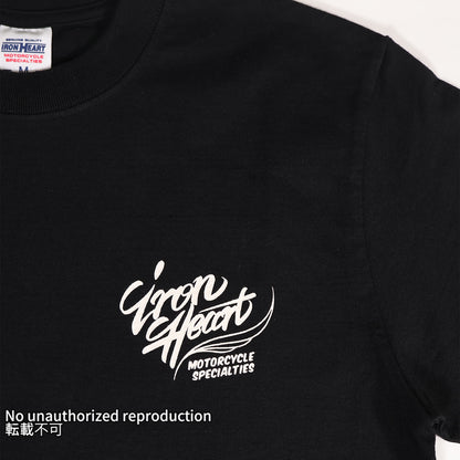 7.5ozヘビーボディプリントTシャツ(オンラインストア限定)／ブラック