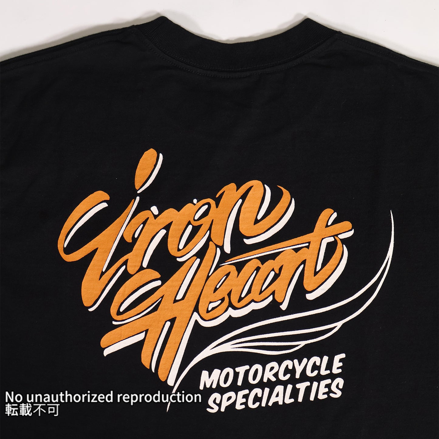 7.5ozヘビーボディプリントTシャツ(オンラインストア限定)／ブラック