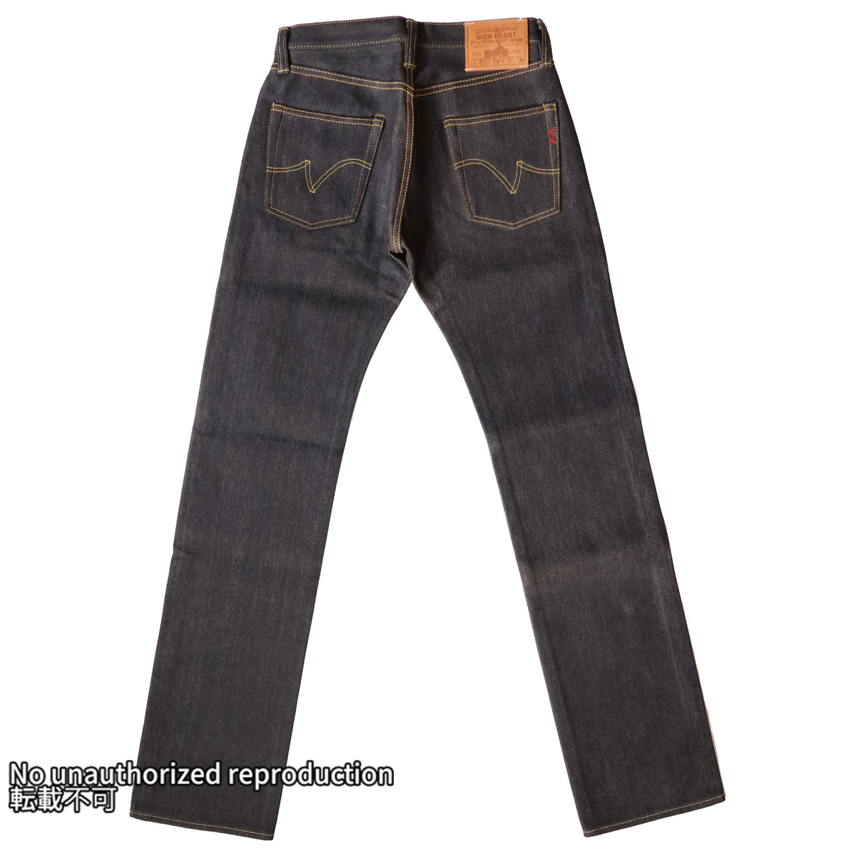 【634S-21P】21ozセルビッチデニム パラフィンコーティング／インディゴ