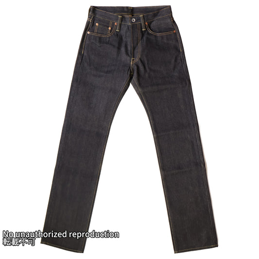 【634S-21P】21ozセルビッチデニム パラフィンコーティング／インディゴ