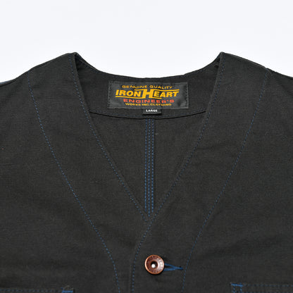 【IHJ-159】ダックカラーレスチョアジャケット／ブラック