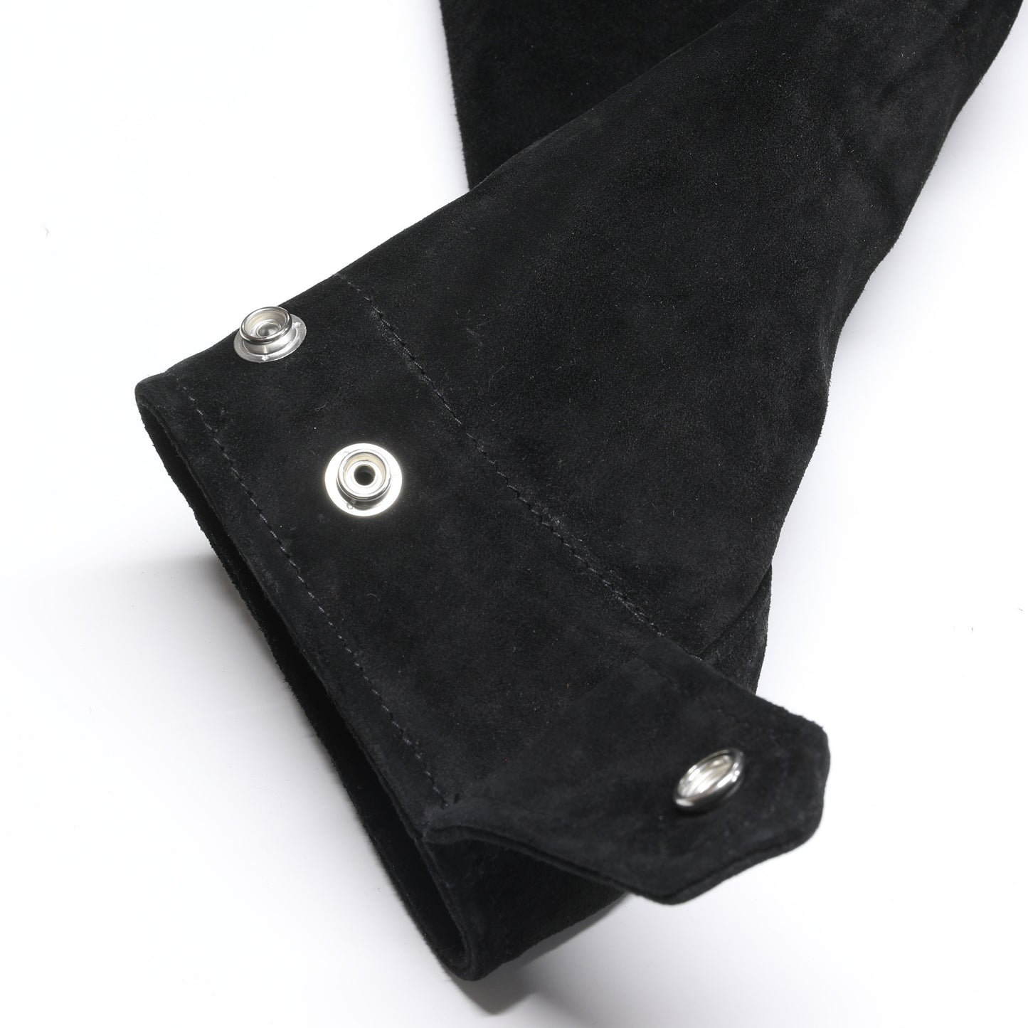 ホースハイドスウェードレザーM-65タイプジャケット／ブラック