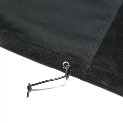 ホースハイドスウェードレザーM-65タイプジャケット／ブラック