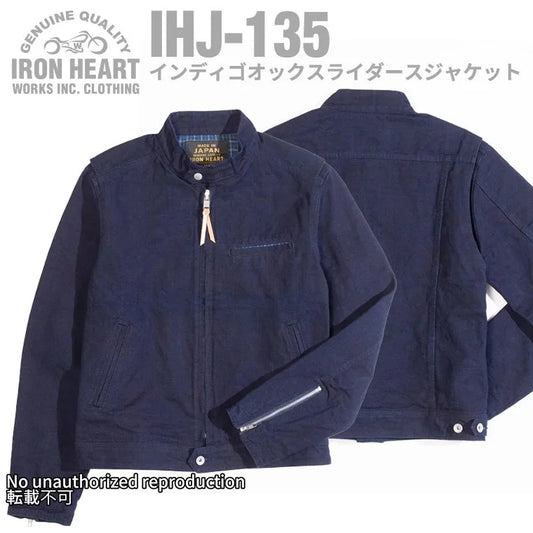 【 IHJ-135 】インディゴオックスライダースジャケット