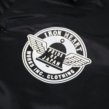 【IHJ-160】ナイロンコーチジャケット／ブラック