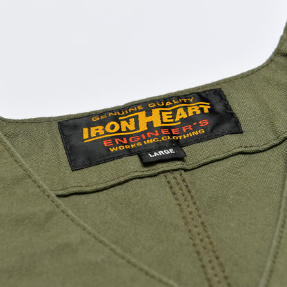 【IHV-52】ダックワークベスト／オリーブ